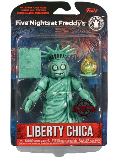 Funko Five Nights at Freddys Liberty Chica Exclusive Figure